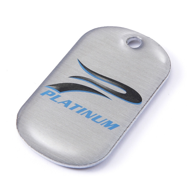 Personalized Stainless Steel Dog Tag – Custom Engraved Pet Name ID Tag for Collars