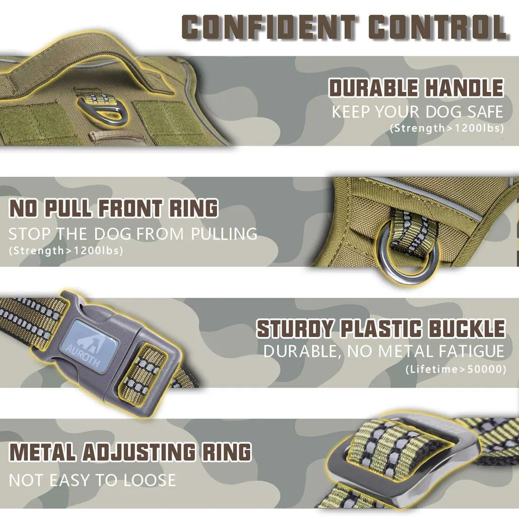 Tactical Dog Harness Details