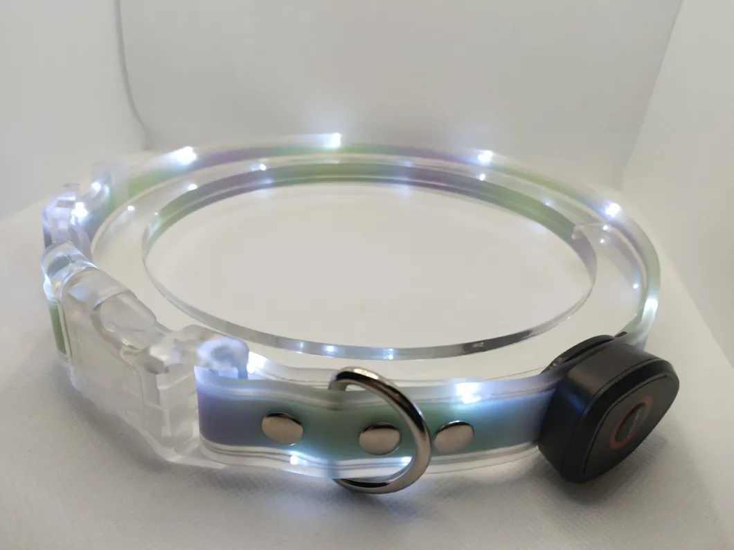 Glow-in-The-Dark LED Pet Collar for Ultimate Night Safety