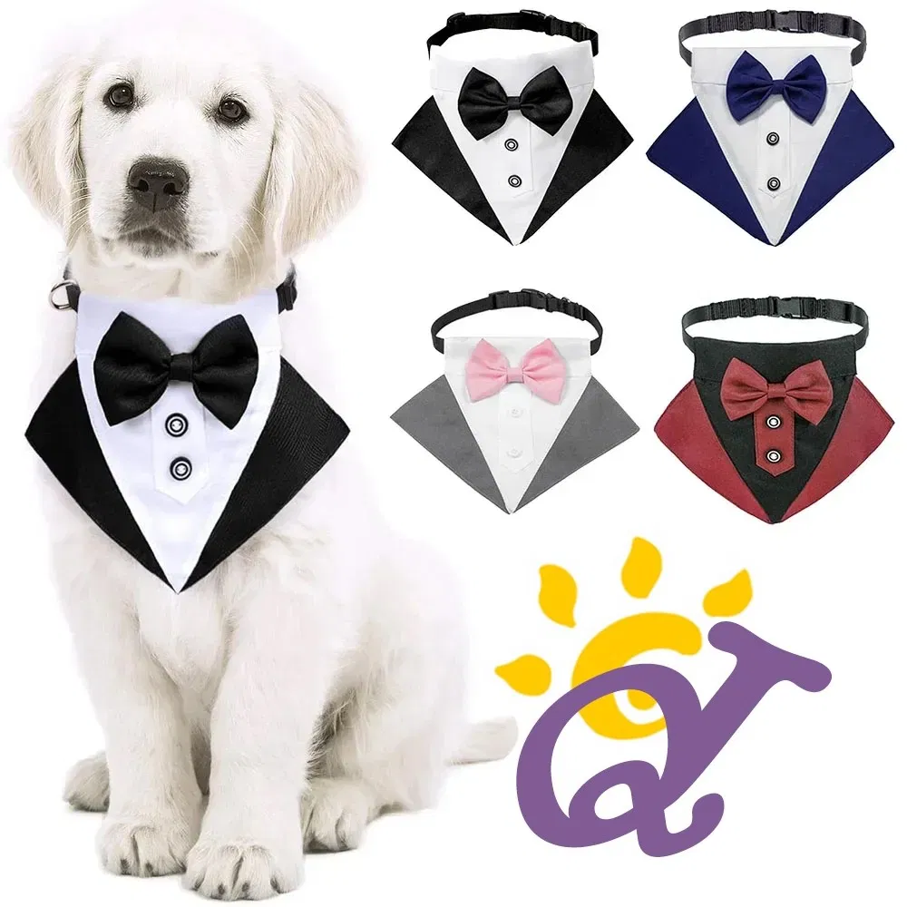 Yuki Hot Sale Pure Colorful Available Pet Accessories Pet Bowtie