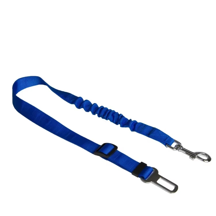 Multi-Colors Adjustable Stretchable Vehicle Leash Pet Dog Safety Belt for Car Seat