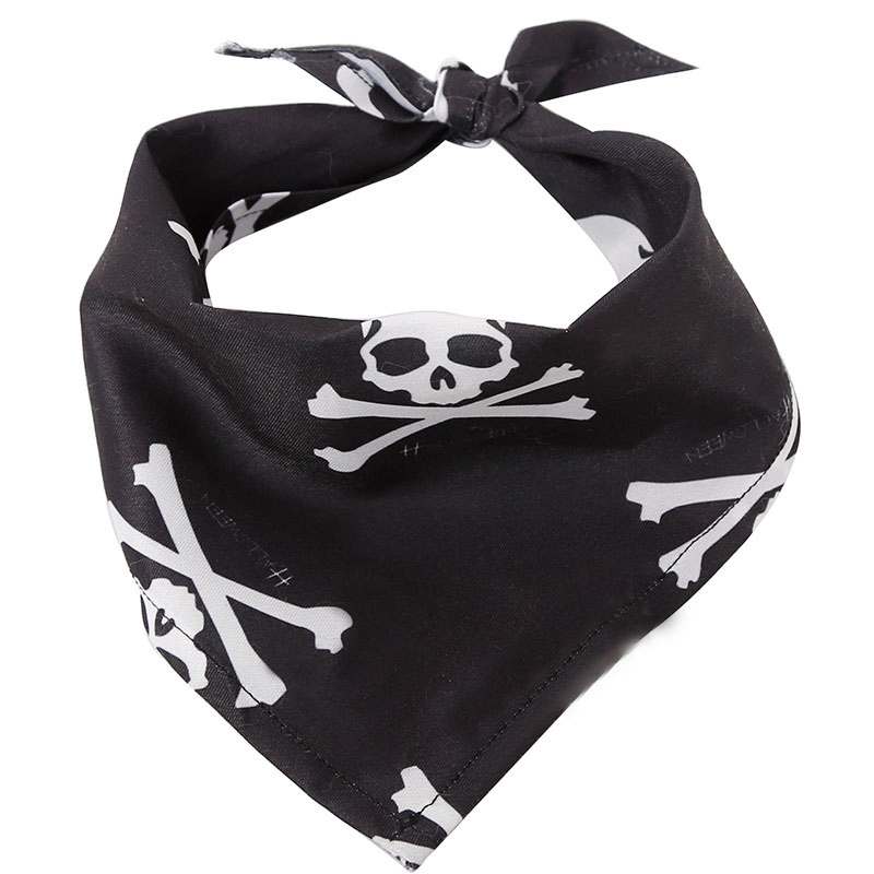 Pet Halloween Saliva Wipes Dog Festival Triangular Wipes Scarves Festival Party Pet Scarves
