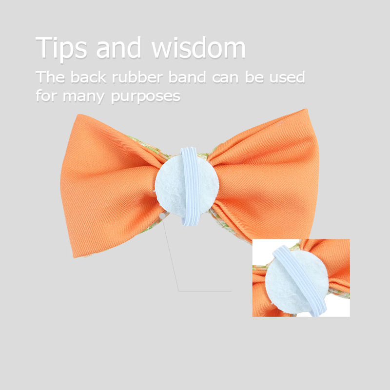 OEM Detachable Multiple Colorful Print Pet Cat Dog Bow Tie Accessories Dog