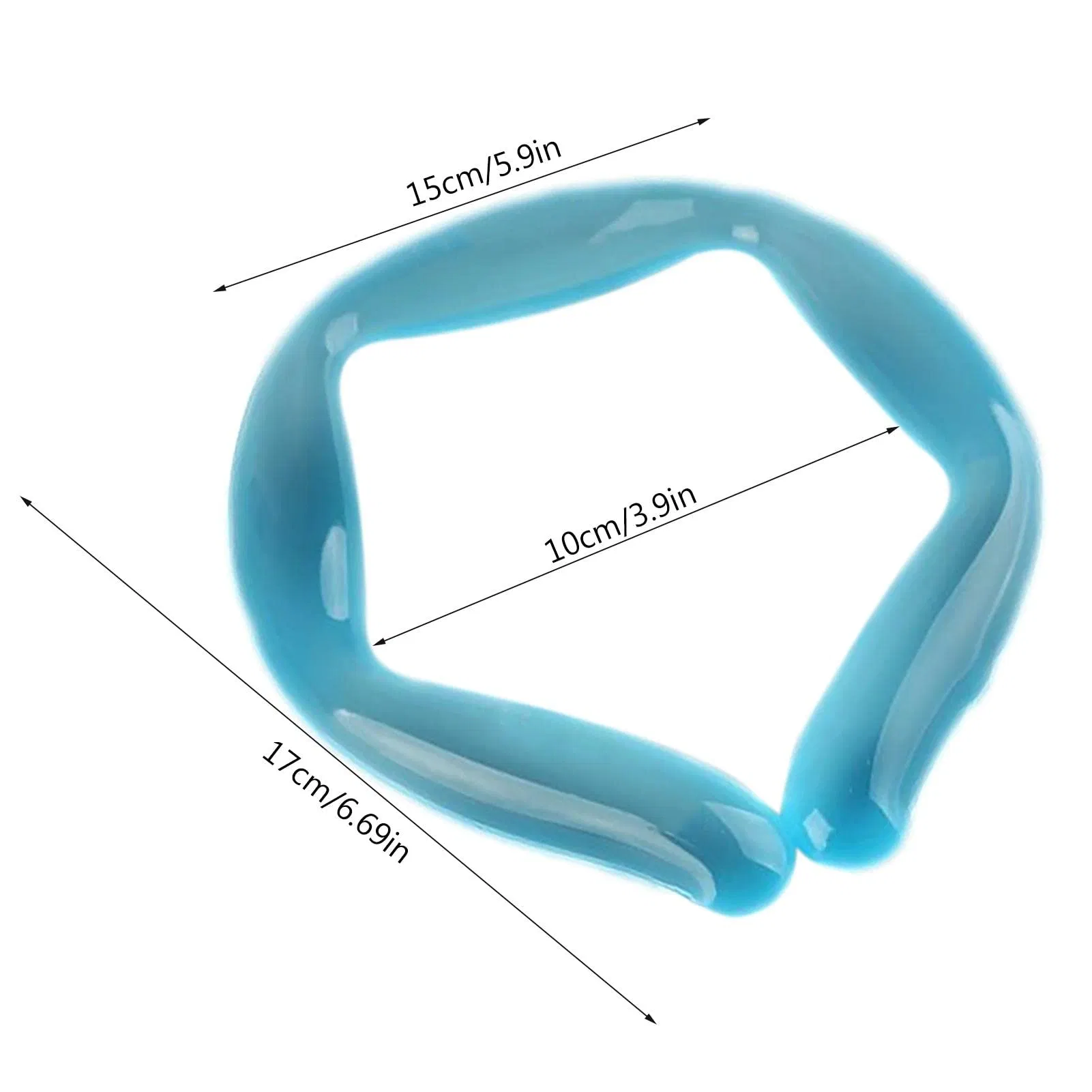 Workout Neck Cooler Tube Long Lasting Cooling Relief Reusable Chilly Scarf