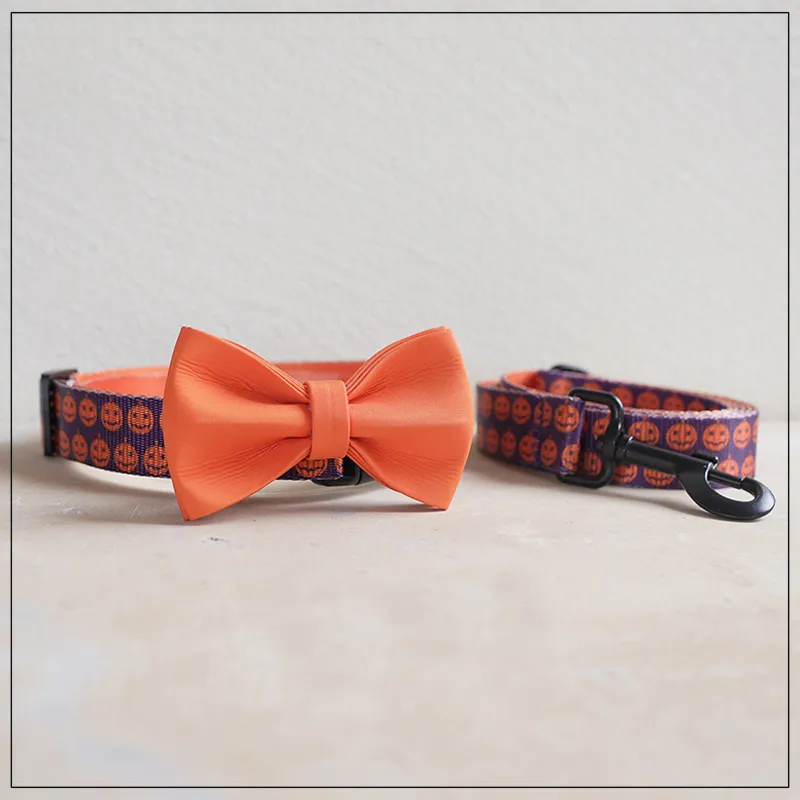 Halloween Pattern Printed Pet Collar