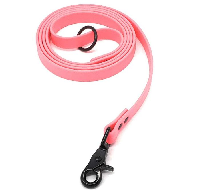 Hanyang Instgram Most Popular Multicolor PVC Rubber Coated Waterproof Dog Accessories Pet Dog Leash