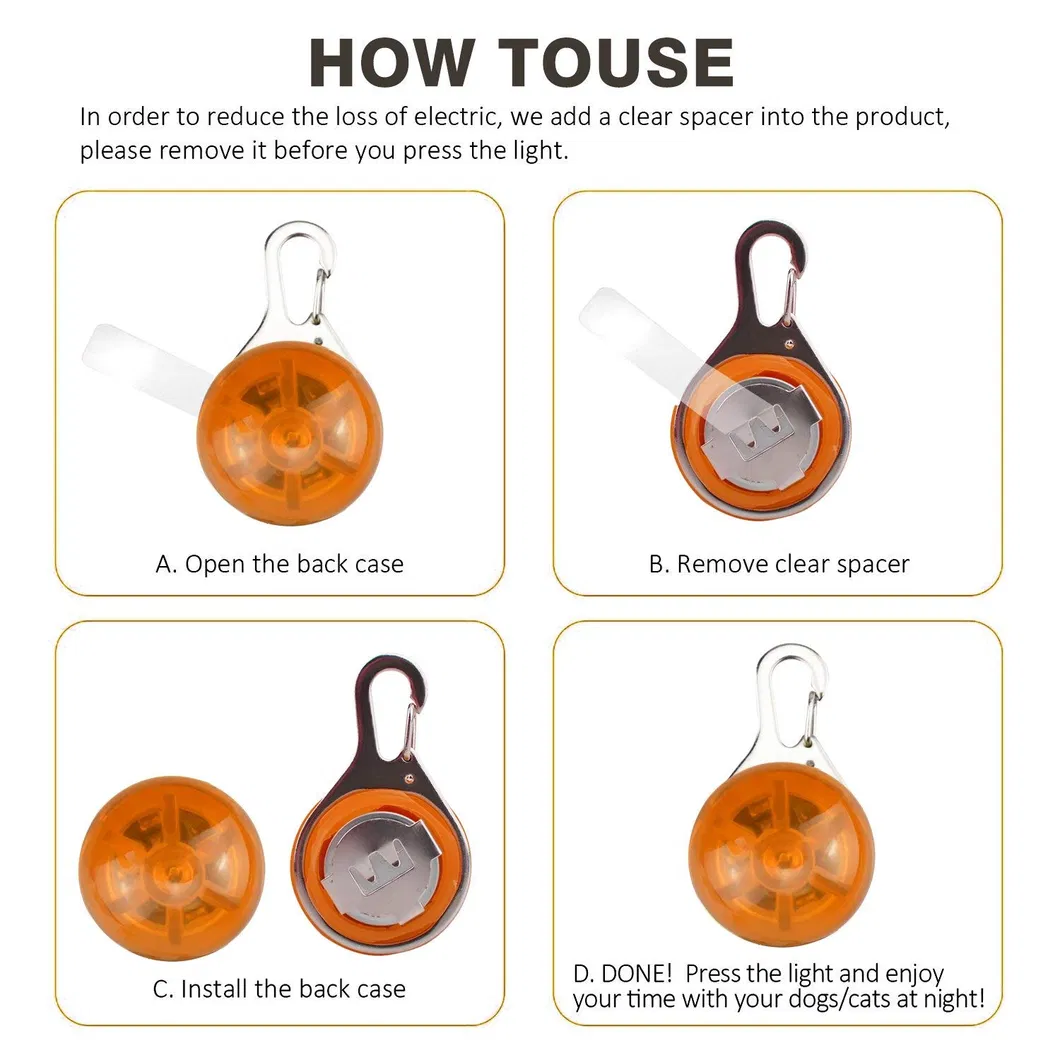 Dog Collar Light Attachment