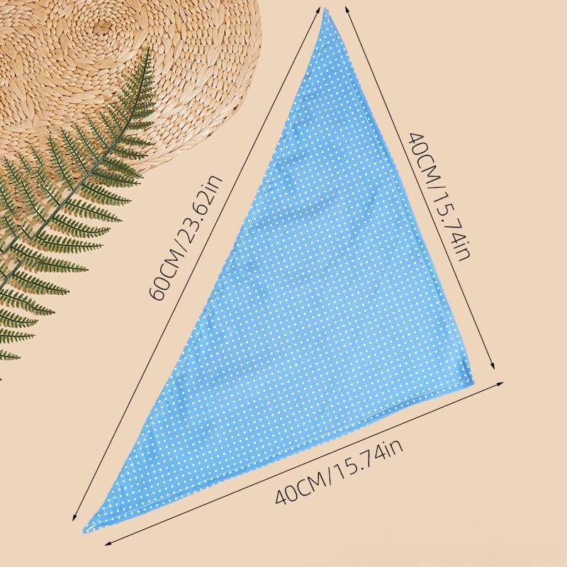 Pet Triangular Bandana Cute-Style Pet Drool Bibs Christmas Accessories