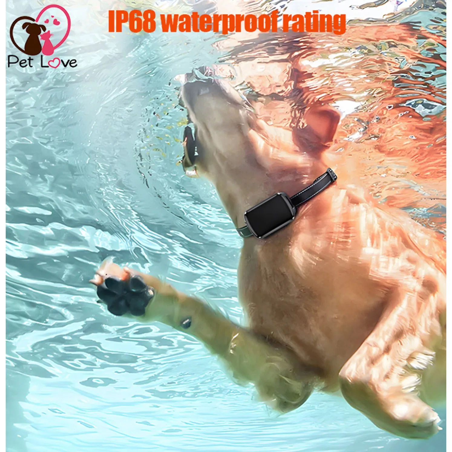 Compact 4G GPS Tracker for Pets with History Route Playback