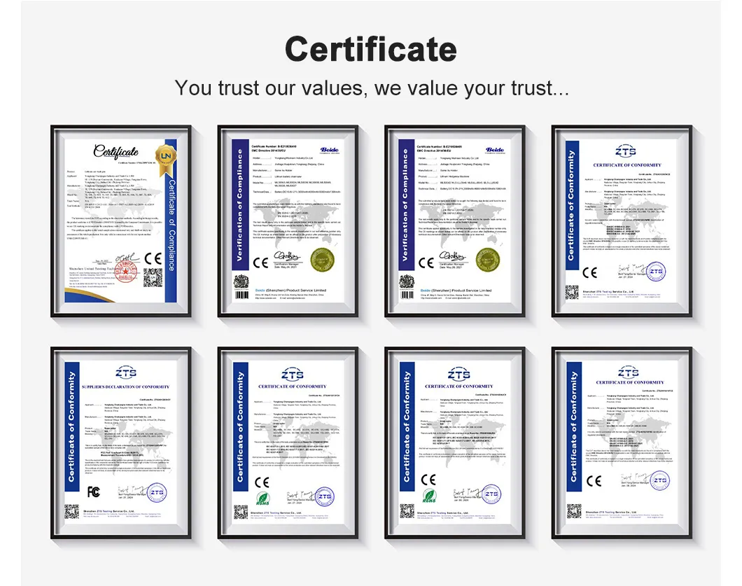 Certifications