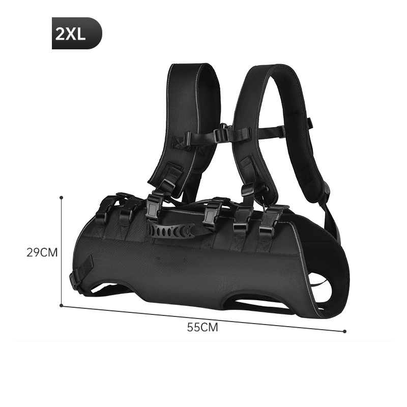 Shoulder Motorcycle Travel Large Breed Rescue Dog Pet Carrier Bag Backpack Harness (CY0392)