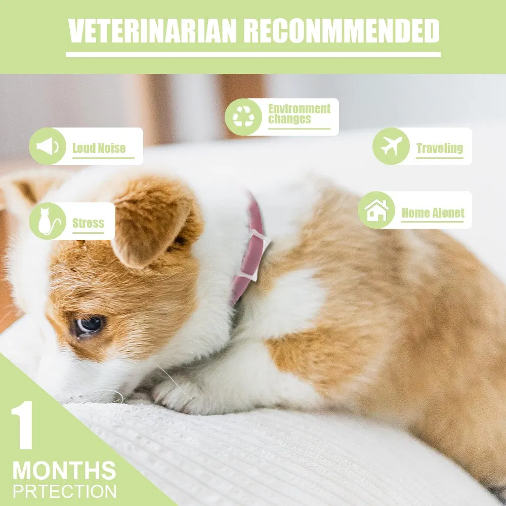 Honeysuckle Pheromone Calming Collars for Dogs, Calming Collar for Dogs with Pheromones