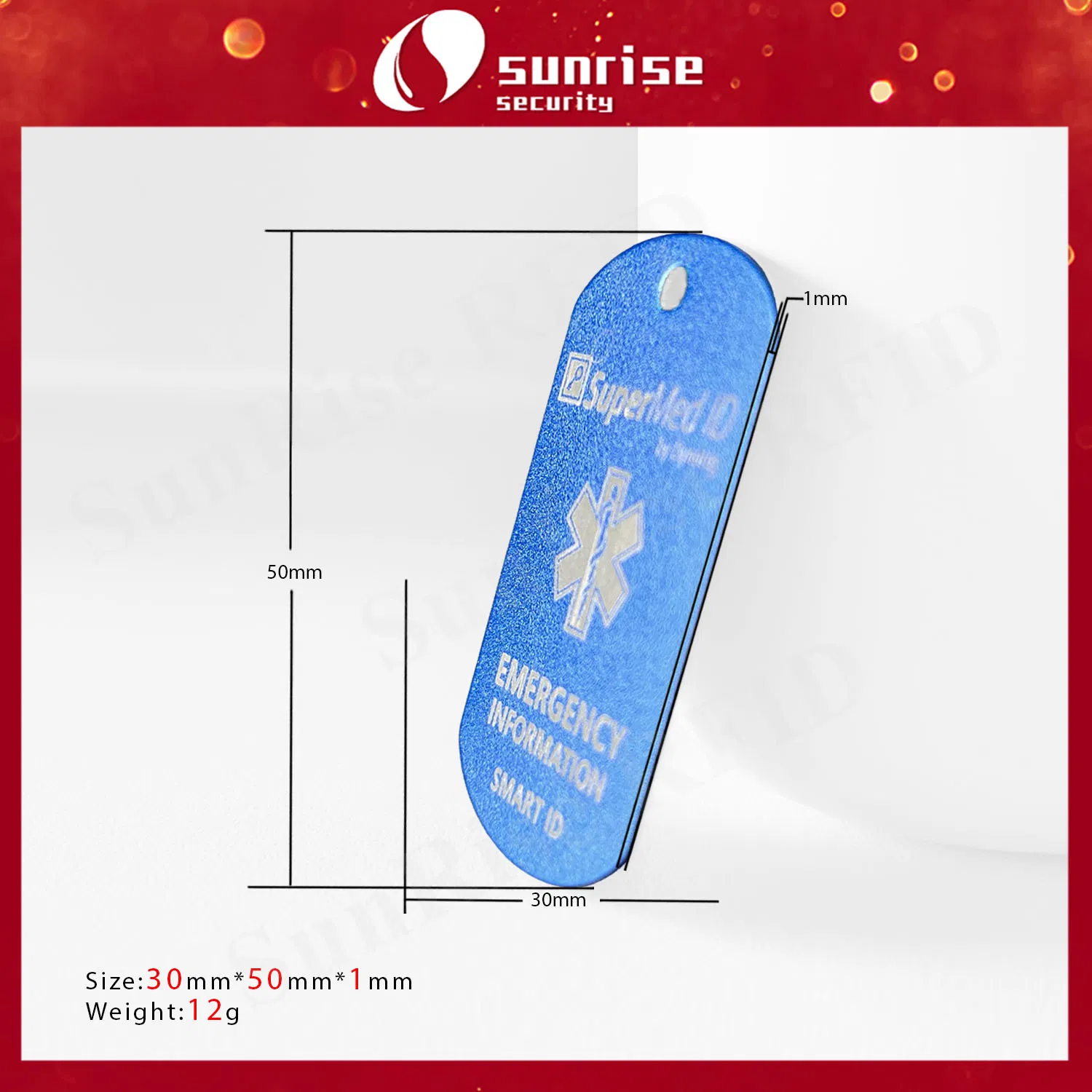 Factory Direct Sales Metal Qr Pet Collar Tag Waterproof Pet ID Tag