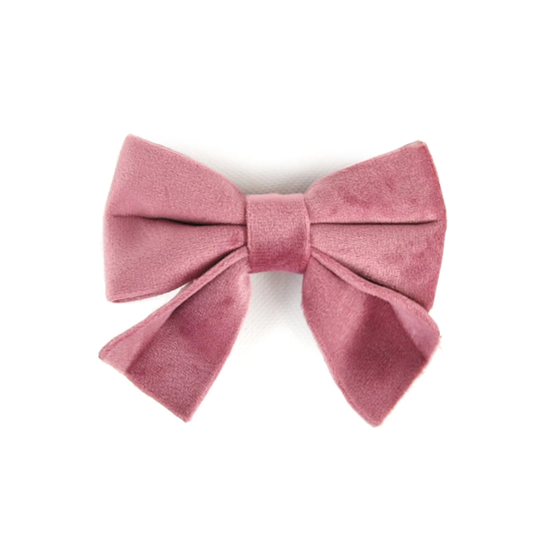 Hanyang Spring Collection OEM Polyester Custom Velvet Bowtie Pet Dog Velvet Bowtie