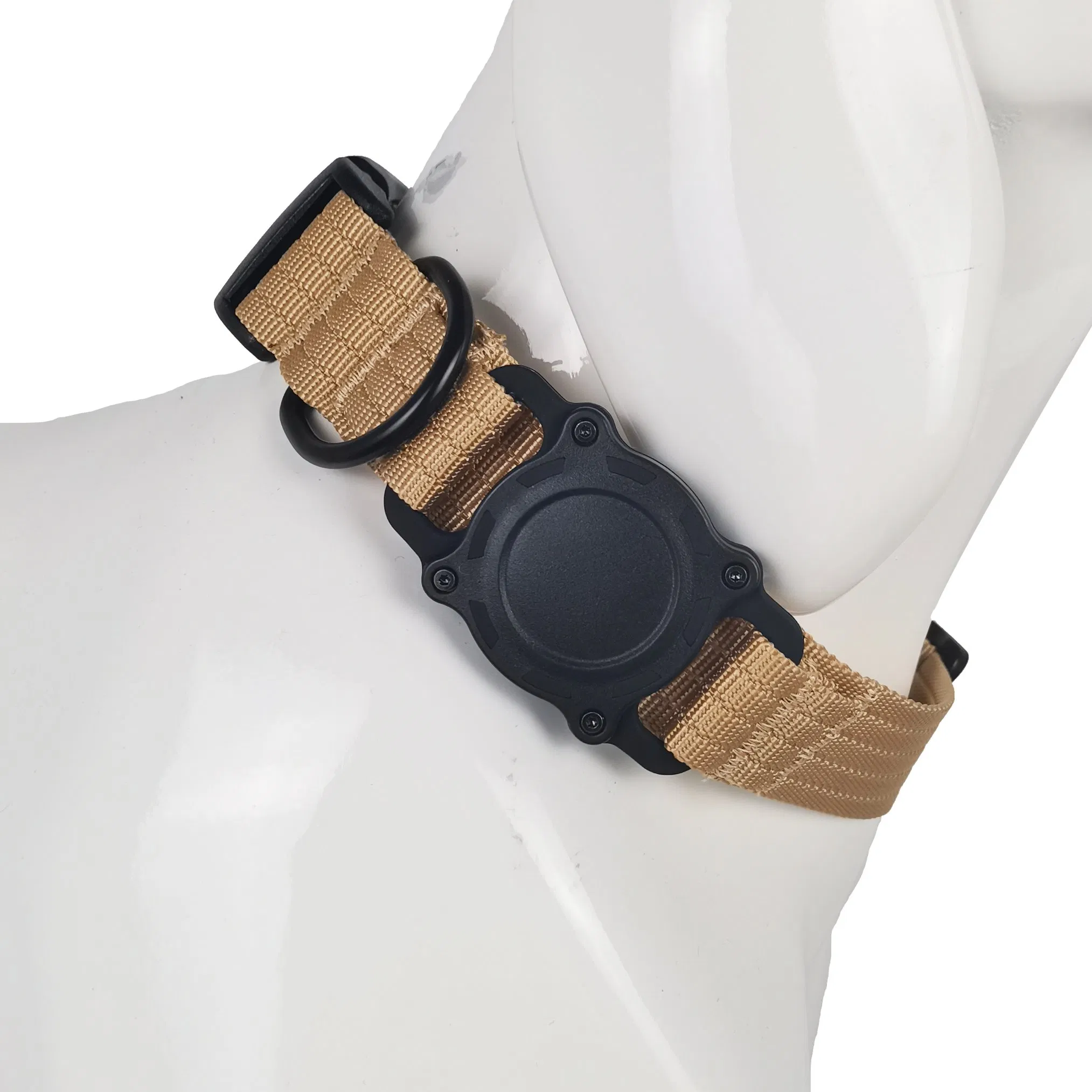 Adjustable Air Tag Accessories Pet Collar for Small Medium Large Dogs Outdoor GPS Dog Collar Tracker Dog Collar