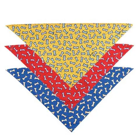 Custom Polyester Triangle Pet Bandana