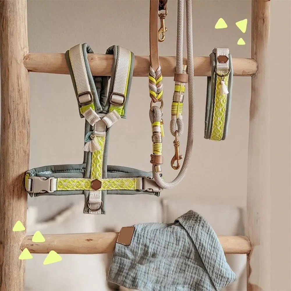 Comfort Fashion Custom Your Design Retractable Nylon Diving Printing Dog Harness Pet Dog Harness for Pet Dogs