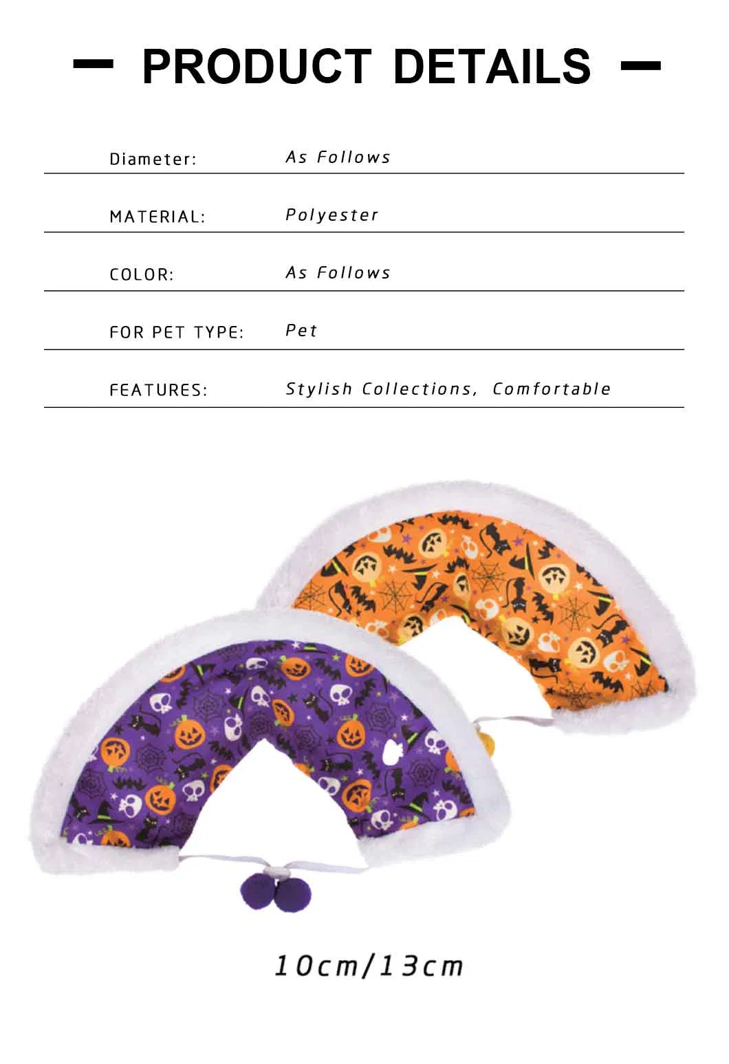 Halloween Collar Detail 2