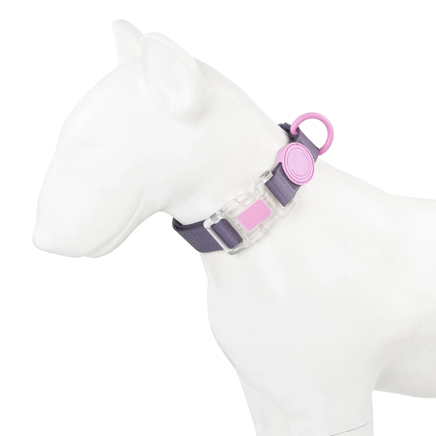 Designer Soft Durable Dog Collars Custom Dog Calming Collar with Quick Release Buckle for Pet Dogs Outdoors