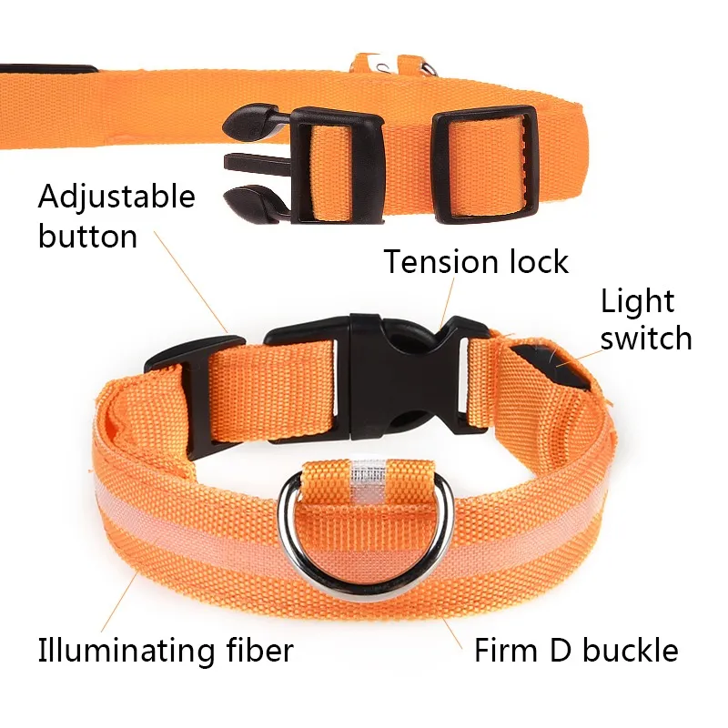 LED Dog Collar View 7