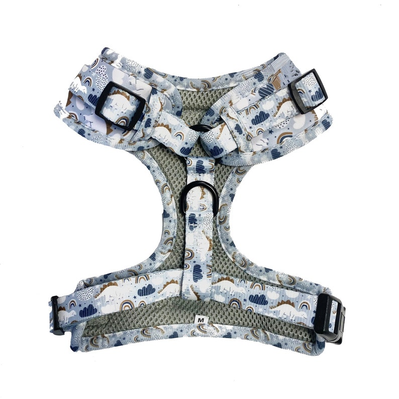 Hanyang Free Samples OEM Custom Design Soft Pet Harness Fashion Sublimation Neoprene Adjustable Dog Harness