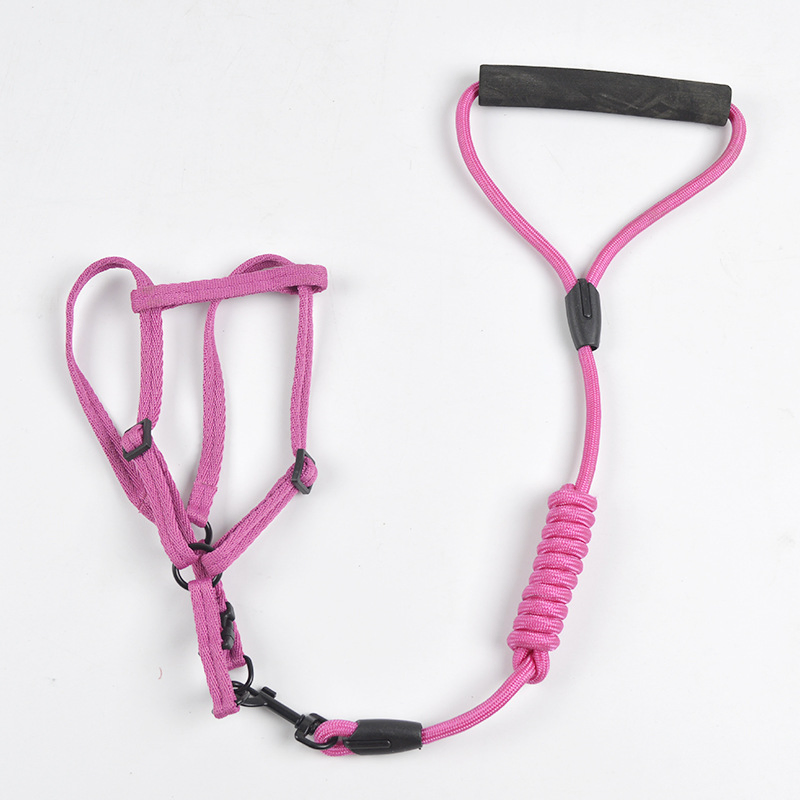 Factory Stock Supply Pet Leash Rope Dog Chest Harness Walking Training