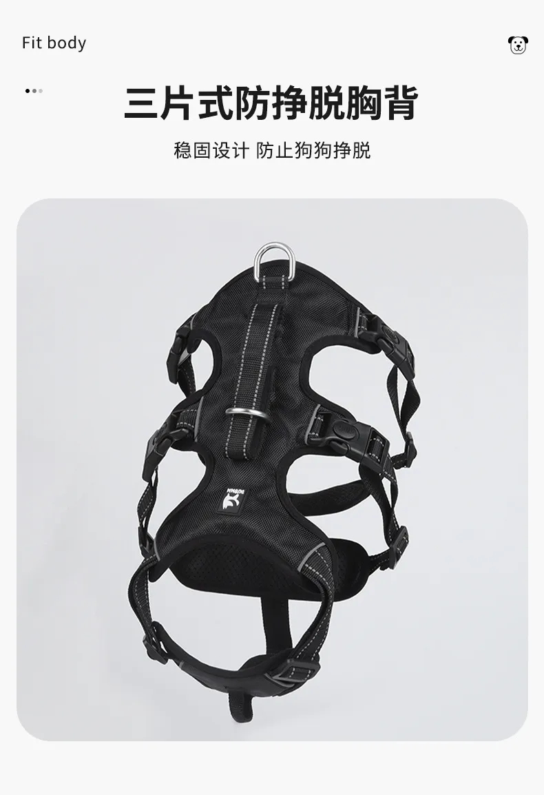 Summer Breathable Air Layer Mesh Dog Harness