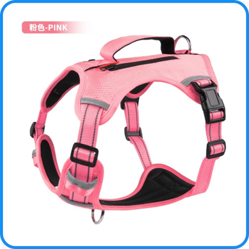 CE Factory Audit Multifunctional Pet Dog Harness with Bag