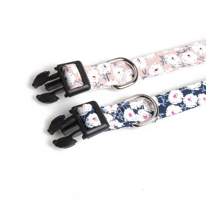 Flower Pattern Pet Collar