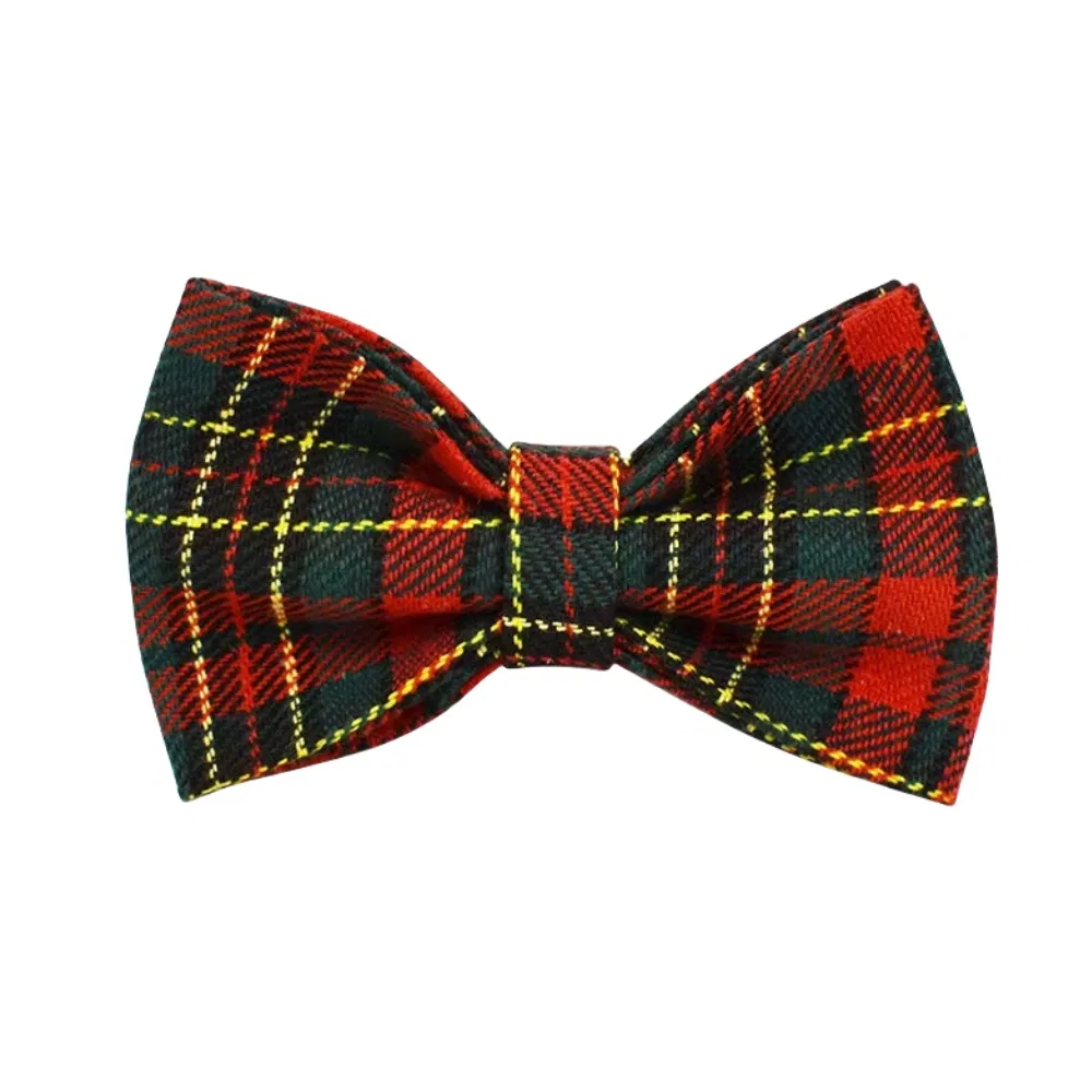 Custom Made Dog Bowtie Pet Products Customization Corduroy Pet Bowtie Velvet Bow Tie for Pets Dogs OEM/ODM Pet Bandana Dog Bowtie