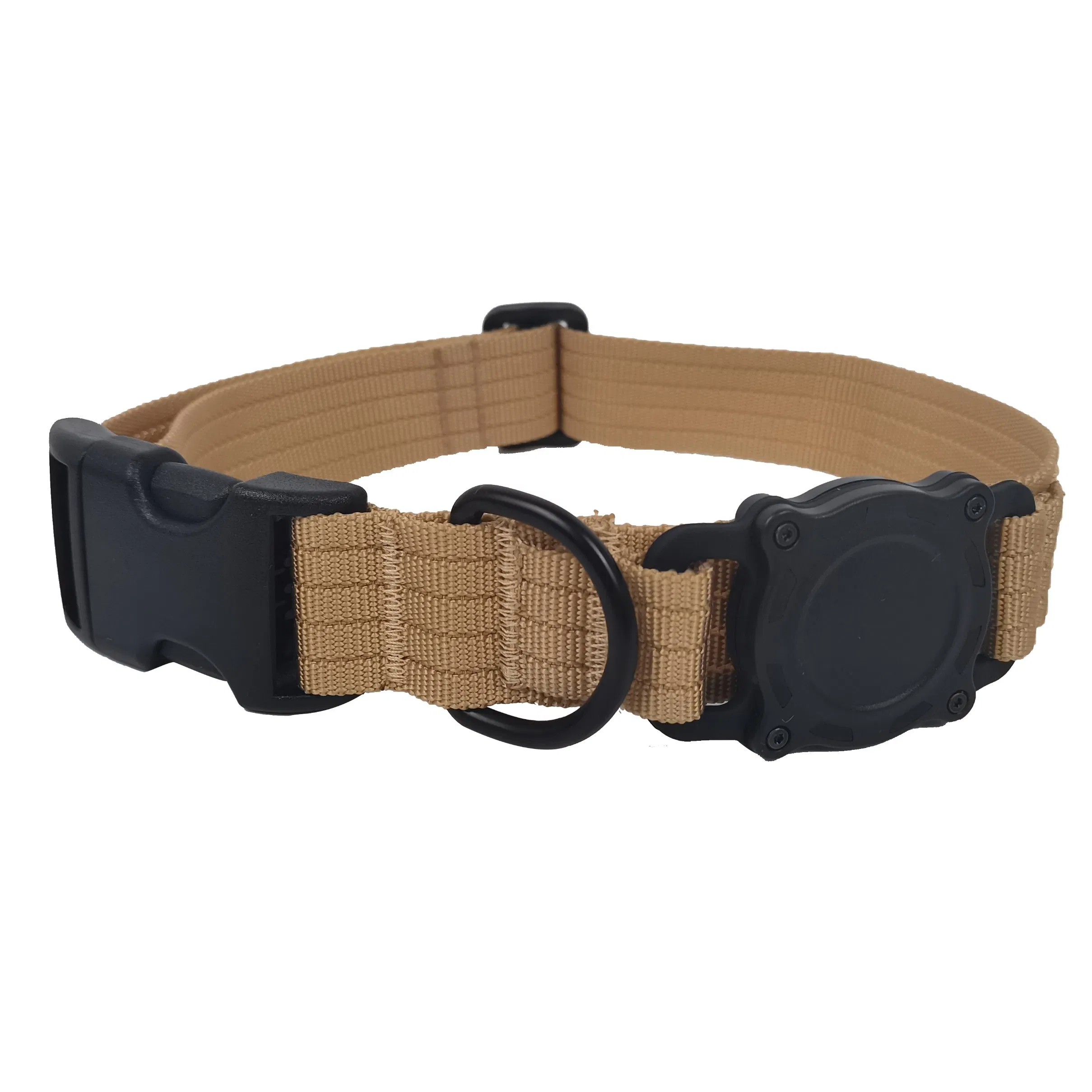 Adjustable Air Tag Accessories Pet Collar for Small Medium Large Dogs Outdoor GPS Dog Collar Tracker Dog Collar