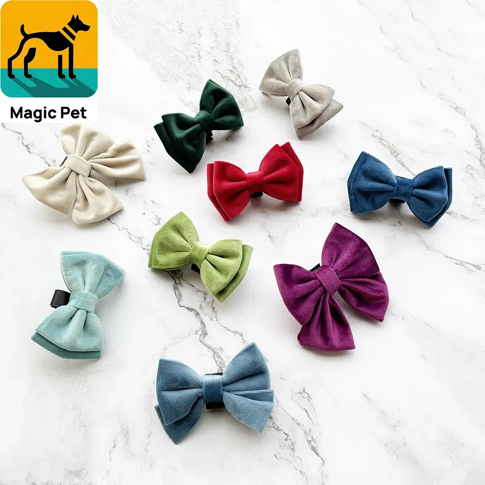 Adorable Pet Hair Bows - Removable Bow Tie for Dogs and Cats
