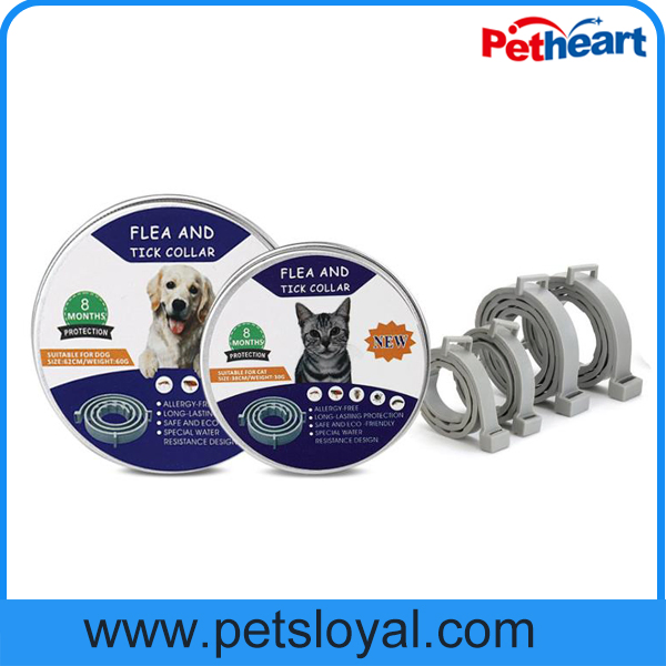 8 Months Protection Pet Collar Dog Cat Allergy Free Flea Tick Collar