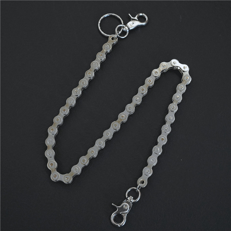 Multi Designs Metal Punk Rock Layered Pants Chain Keychains Hip Hop Trousers Jeans Overalls Belt Chains for Men Women