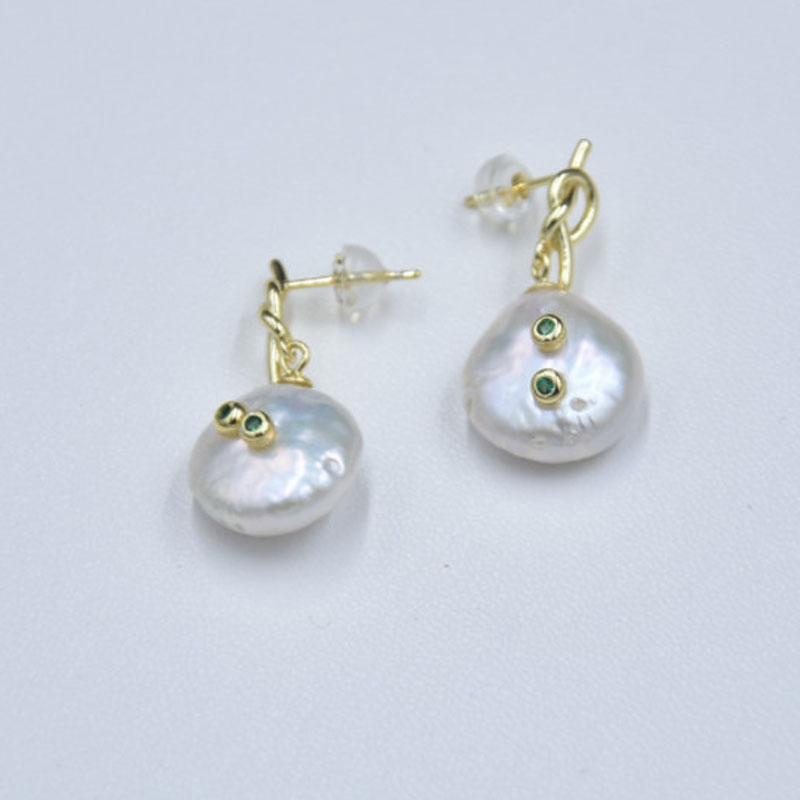 Fashion Jewelry Freshwater Pearl Baroque Pearls Silver Jewelry