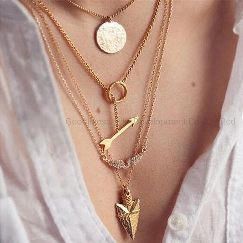 Multilayer Necklace Detail 2