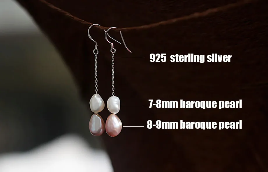 Pearl Earrings View 1