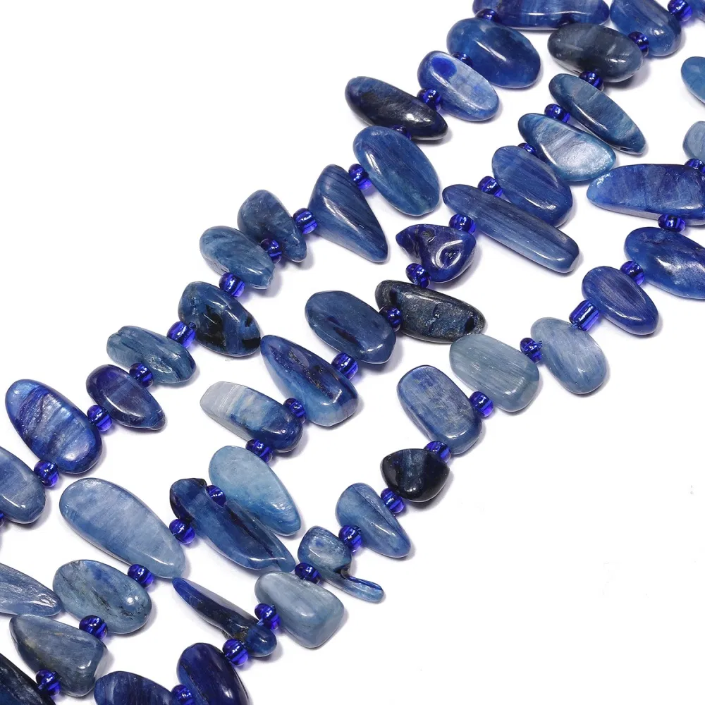 Irregular Natural Drilled Flat Pebble Crystal Jasper Quartz Chip Beads by Strand