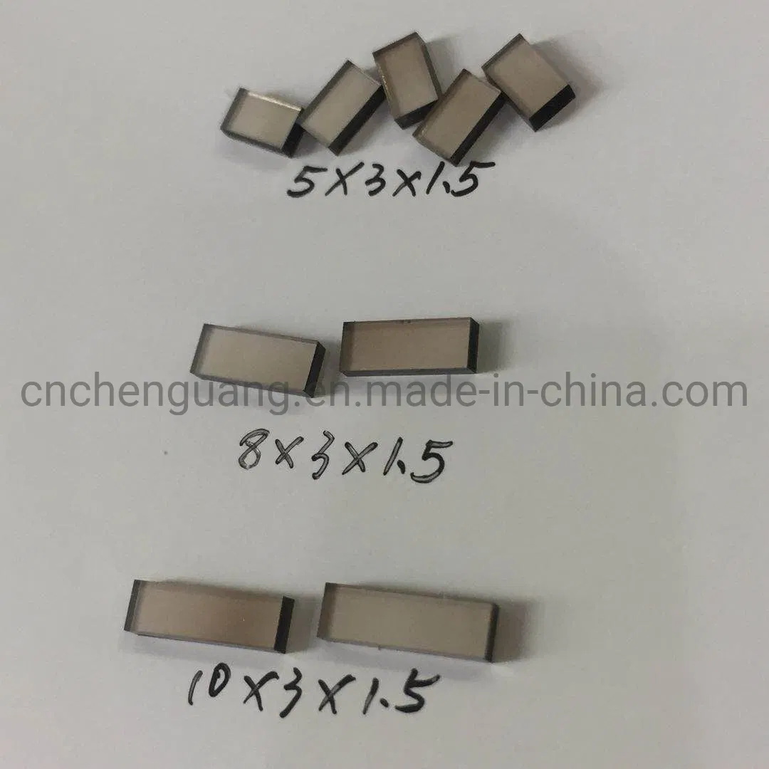 CVD Synthetic White Diamond Plate for Sale 6*3*1 8*3*1 12*3*1