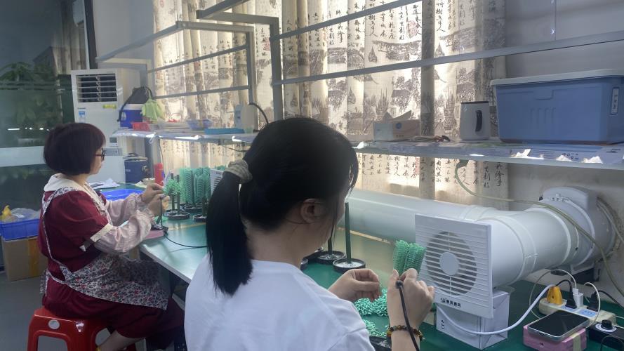 Trees planting sustainability initiative at Cannhost jewelry manufacturing