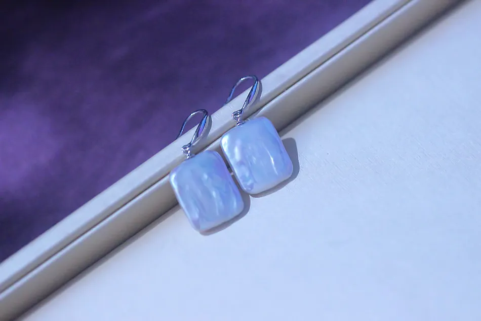 Pearl Drop Earrings View 6