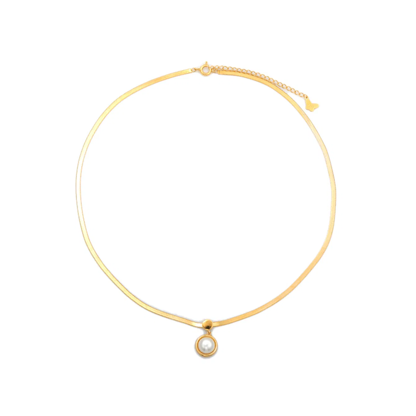 10K 14K 18K Gold 925 Silver Choker