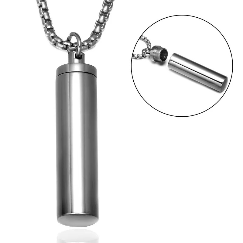 2023 Ash Holder Factory Design Customized Cremation Pendant Necklace