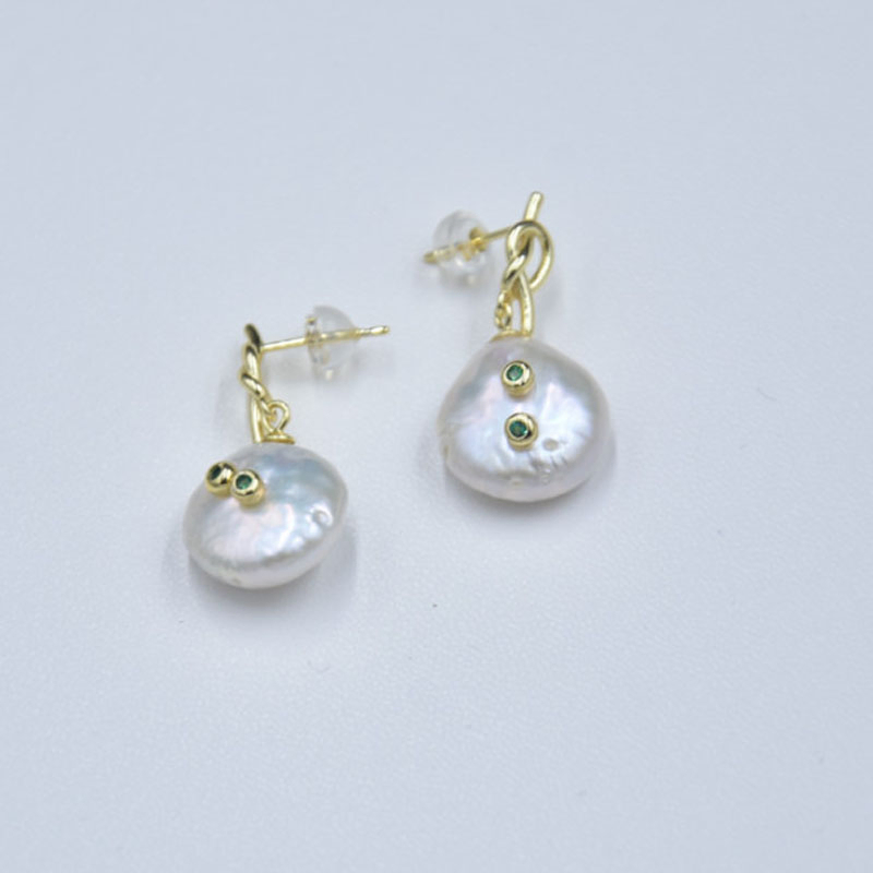 Fashion Jewelry Freshwater Pearl Baroque Pearls Silver Jewelry