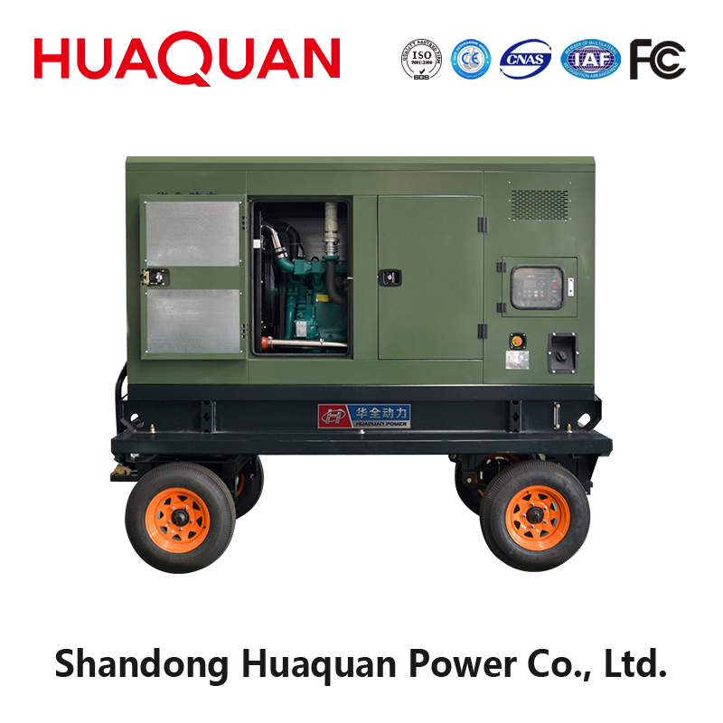 Good Quality 100kw 125kVA Open Frame/Silent/Mobile Trailer Yc Series Diesel Generator Set Manufacturer Direct Sales