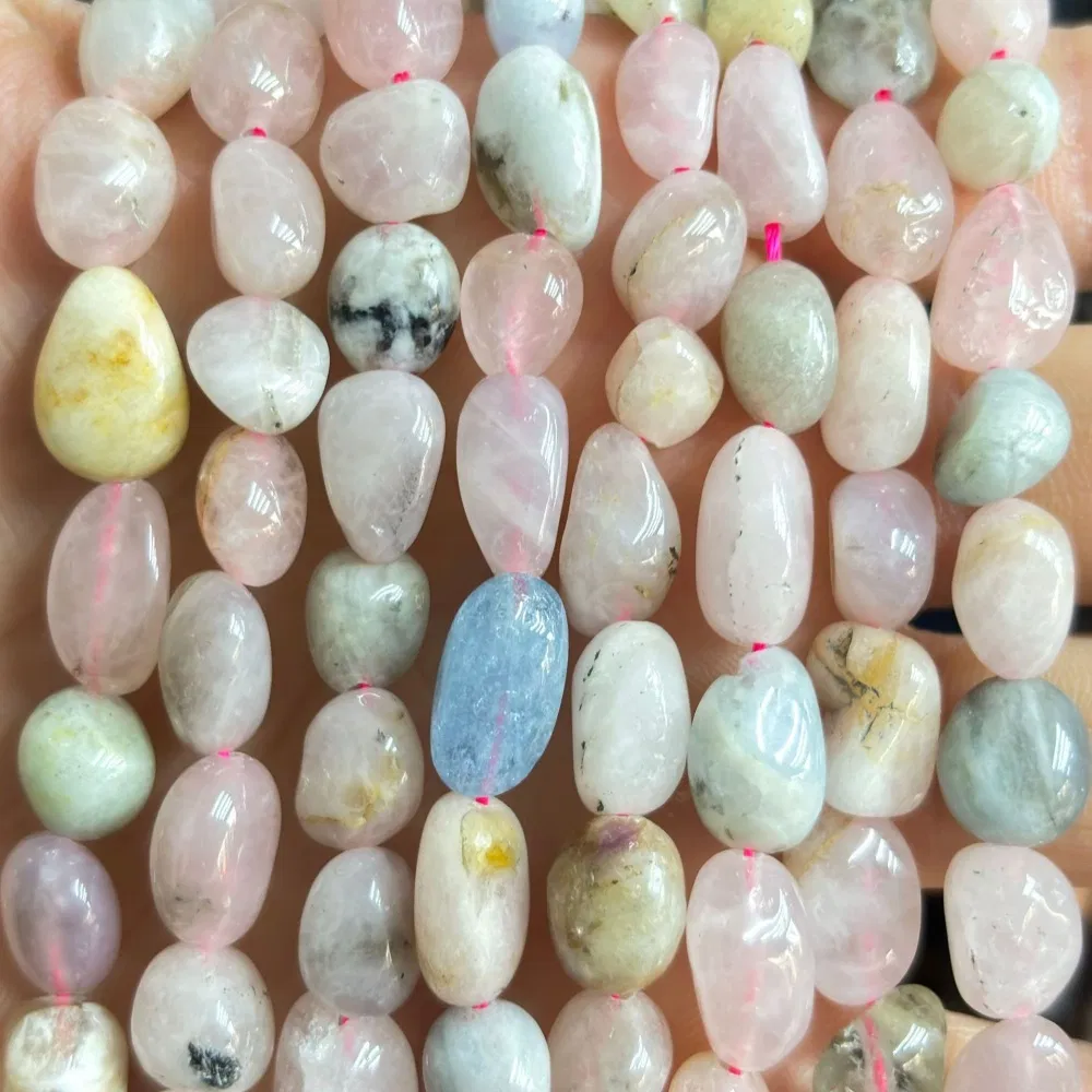 Irregular Black Obsidian Red Onyx Amethyst Crystal Semi Precious Stone Loose Beads