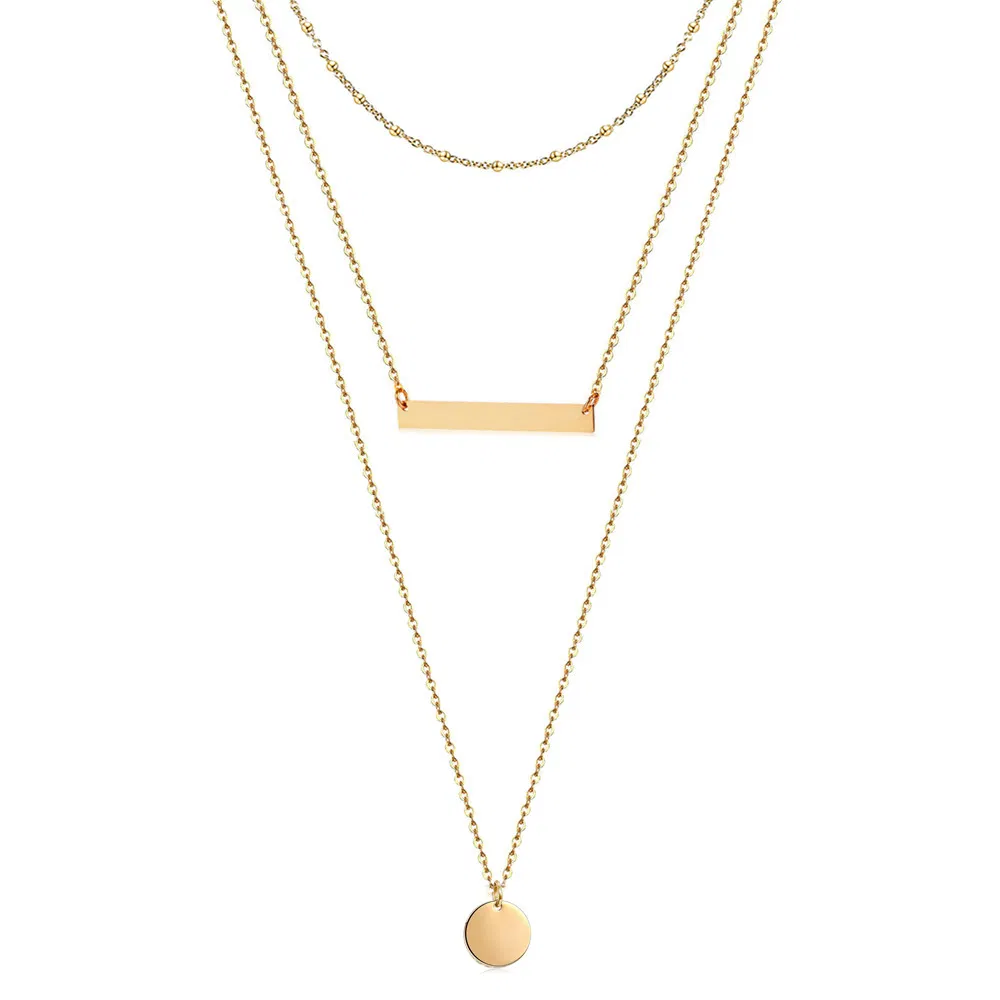 Multi-Layer Pearl Necklace View 3