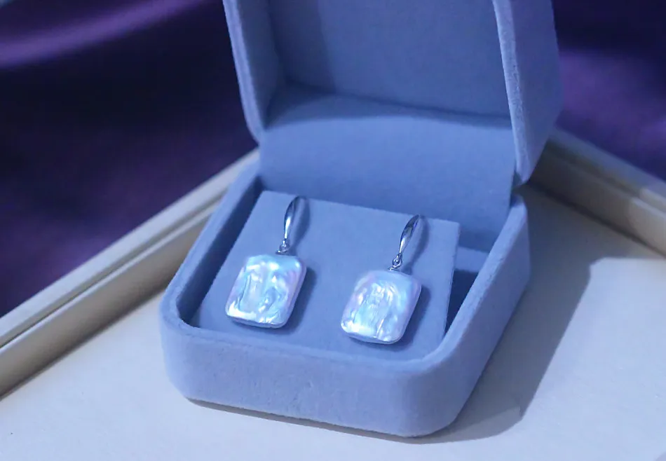 Pearl Drop Earrings View 7