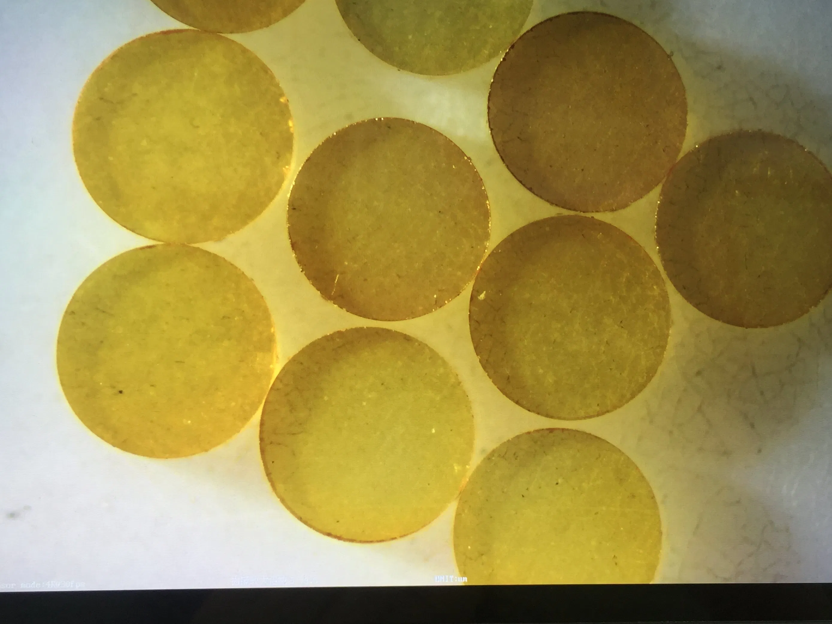 Mcd Round-Cut Mono Crystal Diamond Plate for Diamond Cutting Tools or Wire Drawing Die Cores