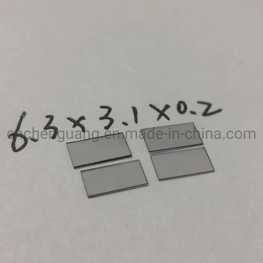 10*2.5*0.7 Super Thin CVD Diamond Plate for Precise Cut Mirror